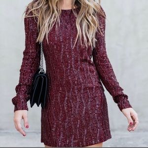 Willow and clay beaded dress